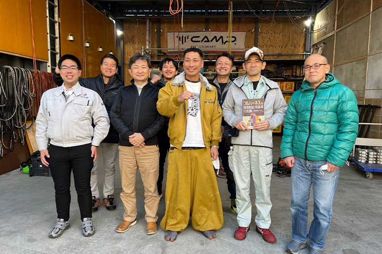 フルハーネス特別教育の様子