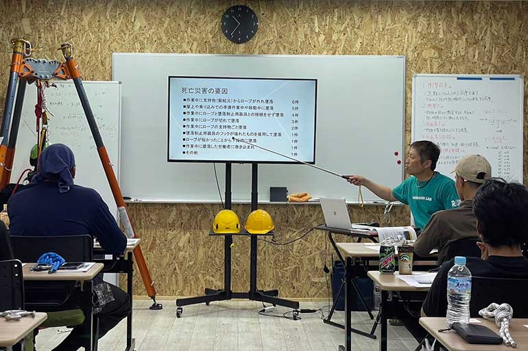 個別講習の様子