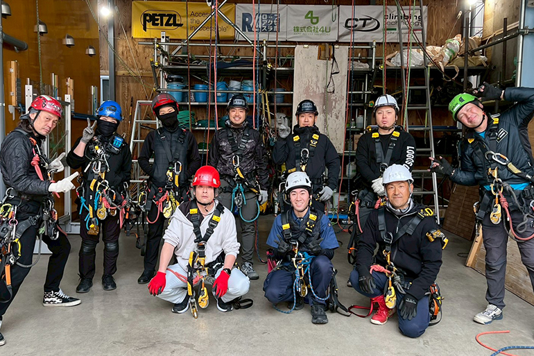 スキルアップトレーニングの様子