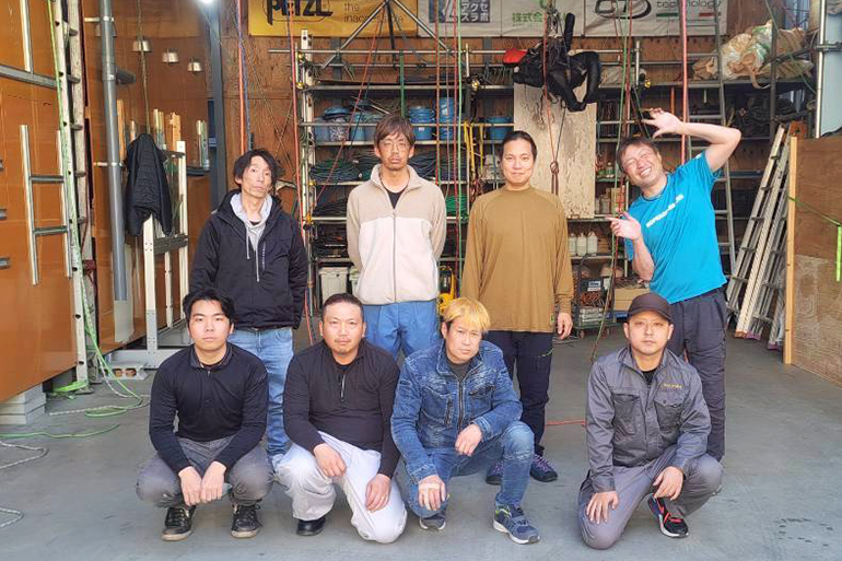 第38回ロープ高所作業特別教育　(一社日本ロープ高所作業協会認定）