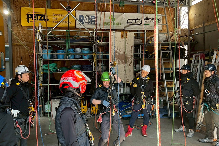 スキルアップトレーニングの様子