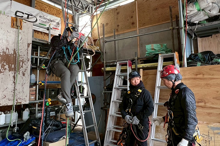 スキルアップトレーニングの様子