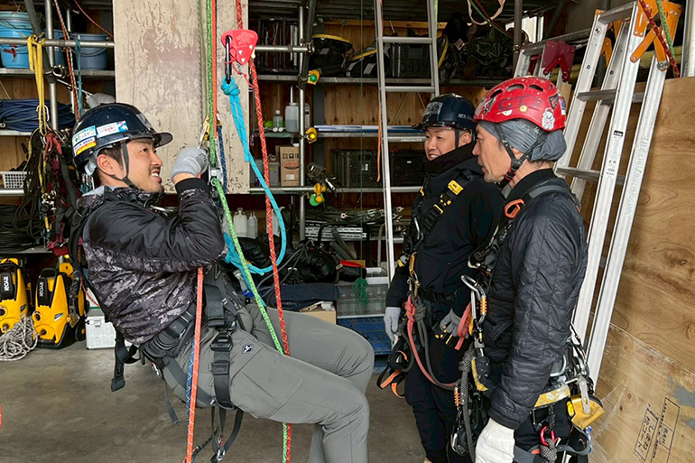 スキルアップトレーニングの様子