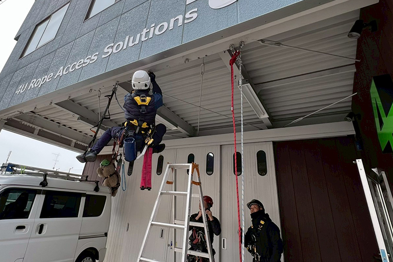 スキルアップトレーニングの様子