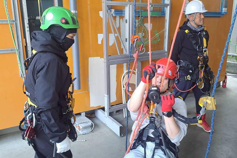 スキルアップトレーニングの様子