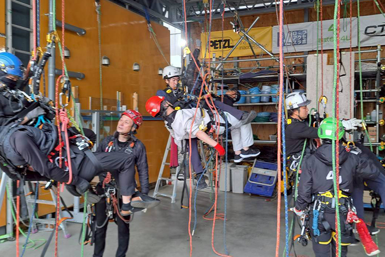 スキルアップトレーニングの様子