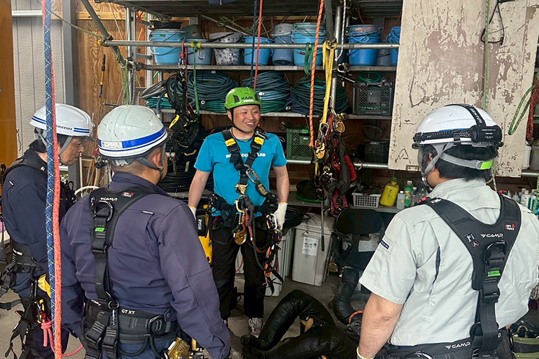 スタートアップ講習の様子