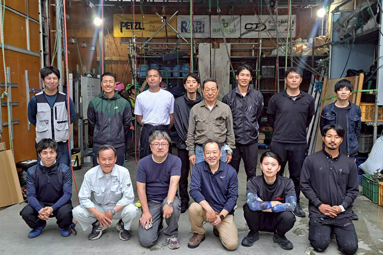 第41回ロープ高所作業特別教育　(一社日本ロープ高所作業協会認定）