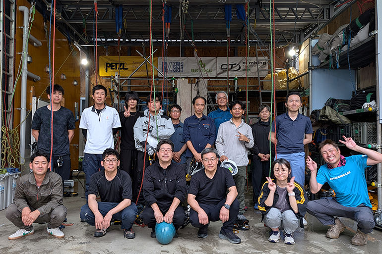 第42回ロープ高所作業特別教育　(一社日本ロープ高所作業協会認定）